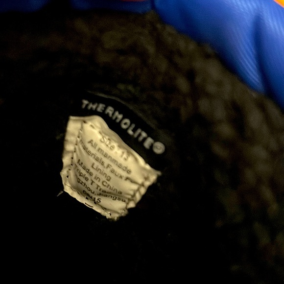 Northside Kid’s Snow Boots Size 13 **Royal Blue/Black** - Picture 4 of 5